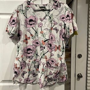 Womens scrub top